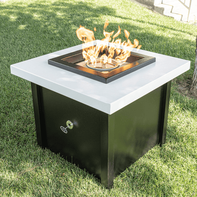 Kamoa Metal Powder Coated Fire Pit Table Lifestyle