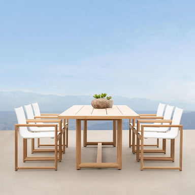 Boxhill Breeze XL Teak Dining Table 102"