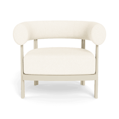 Cove Luxe Bone Outdoor Lounge Chair