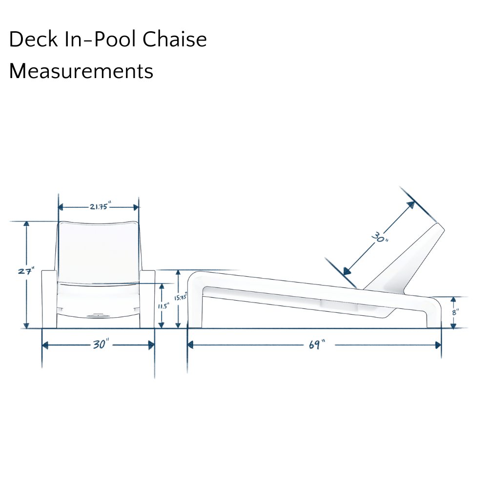 Deck In-Pool Chaise