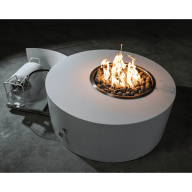 Isla Metal Powder Coated Fire Pit Table