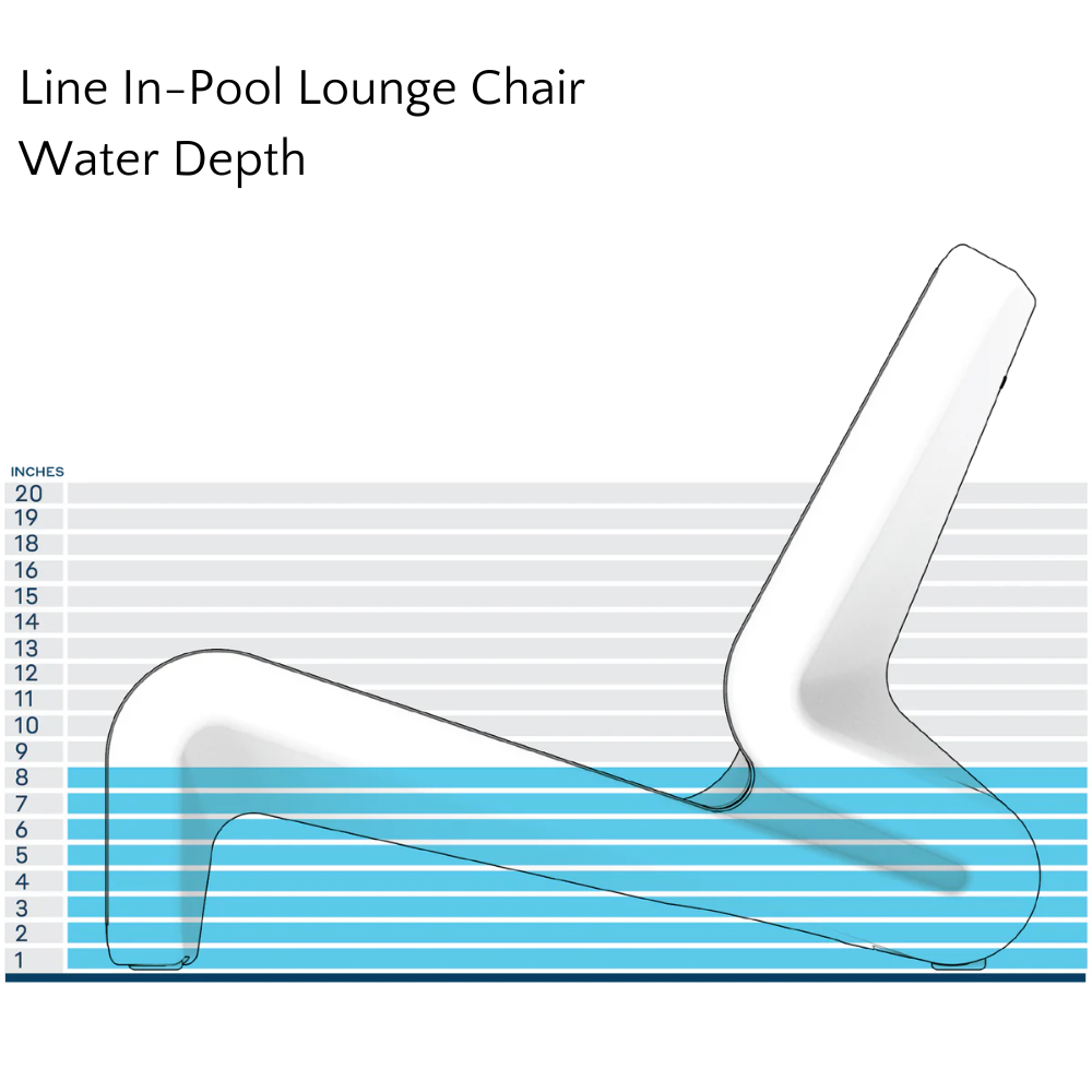 Line In-Pool Lounge Chair