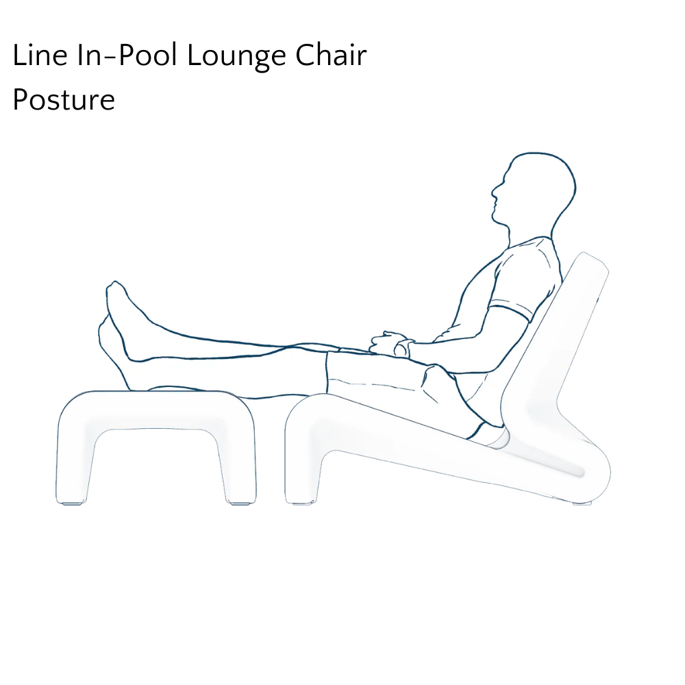 Line In-Pool Lounge Chair