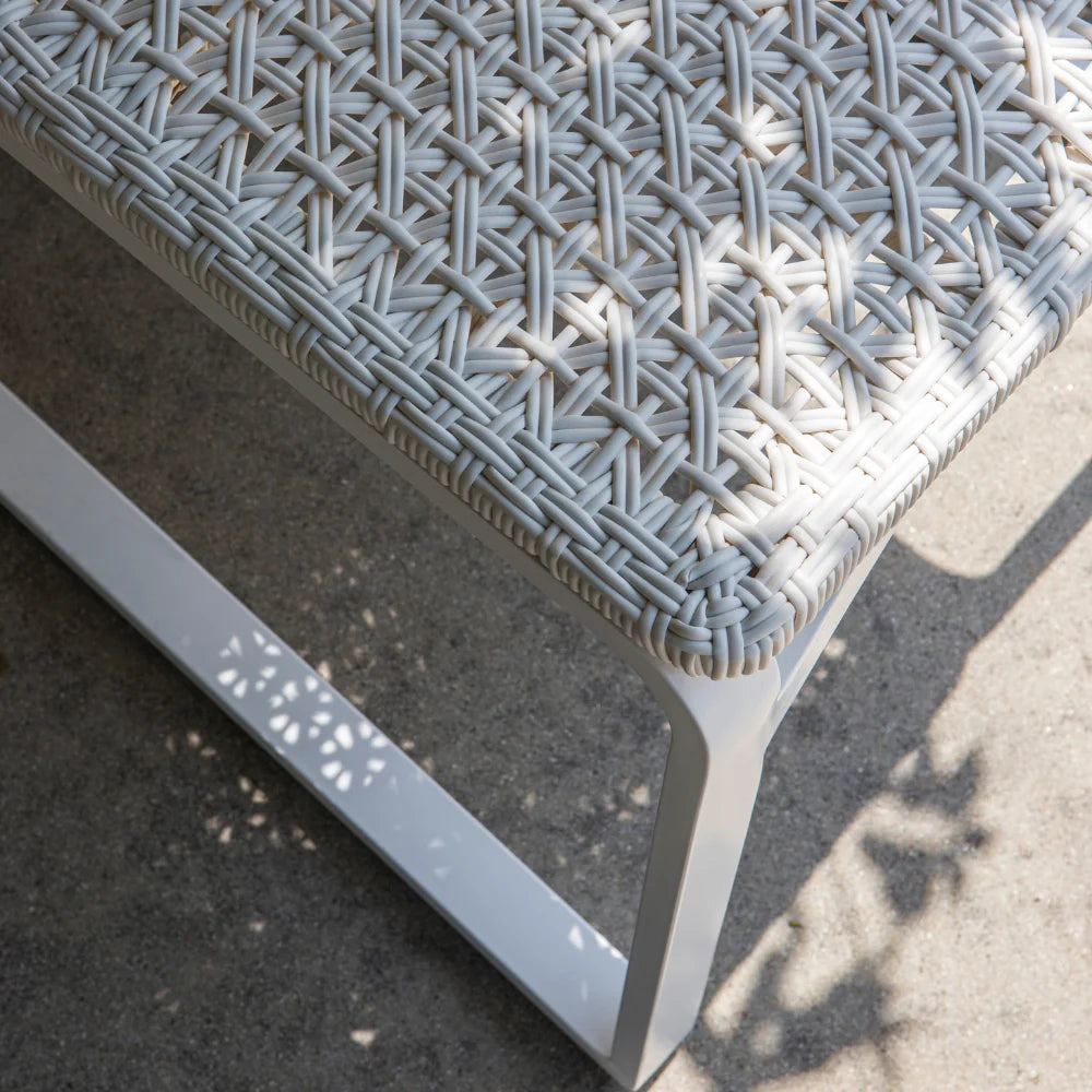 Adriano Aluminum Outdoor Wicker Dining Chair