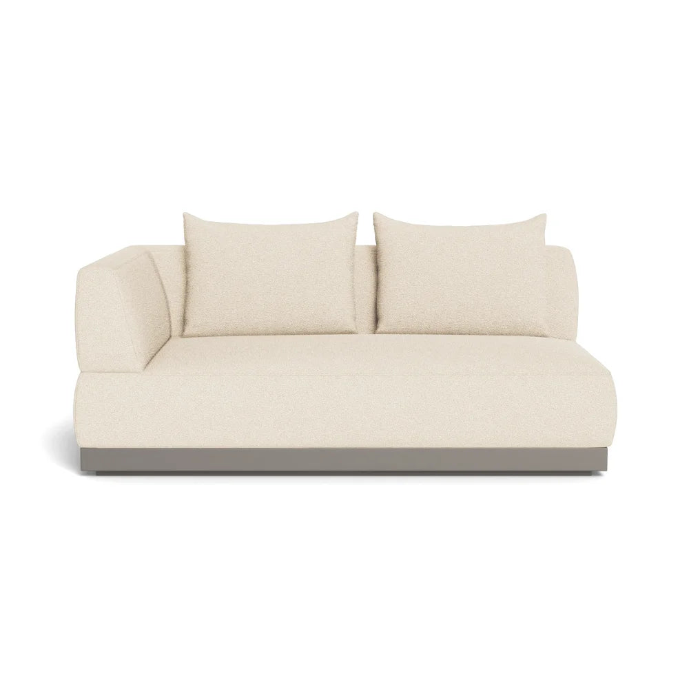 Amalfi 2 Seat 1 Arm Left Outdoor Sectional Sofa