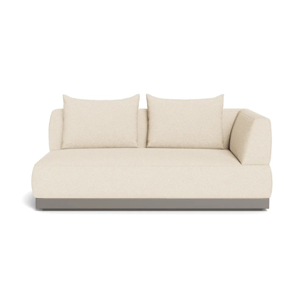 Amalfi 2 Seat 1 Arm Right Outdoor Sectional Sofa