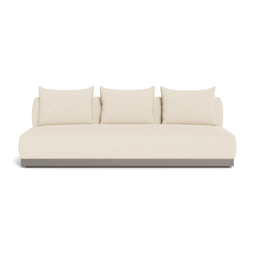 Amalfi Outdoor 3 Seat Armless Sectional Sofa