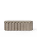 Atlas Outdoor Concrete Bench Dark Grey