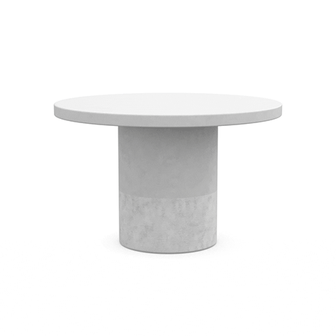 Boxhill's Big Sur Round Outdoor Dining Table gif