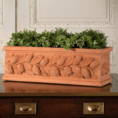 Italian Terracotta Lemon Flower Box