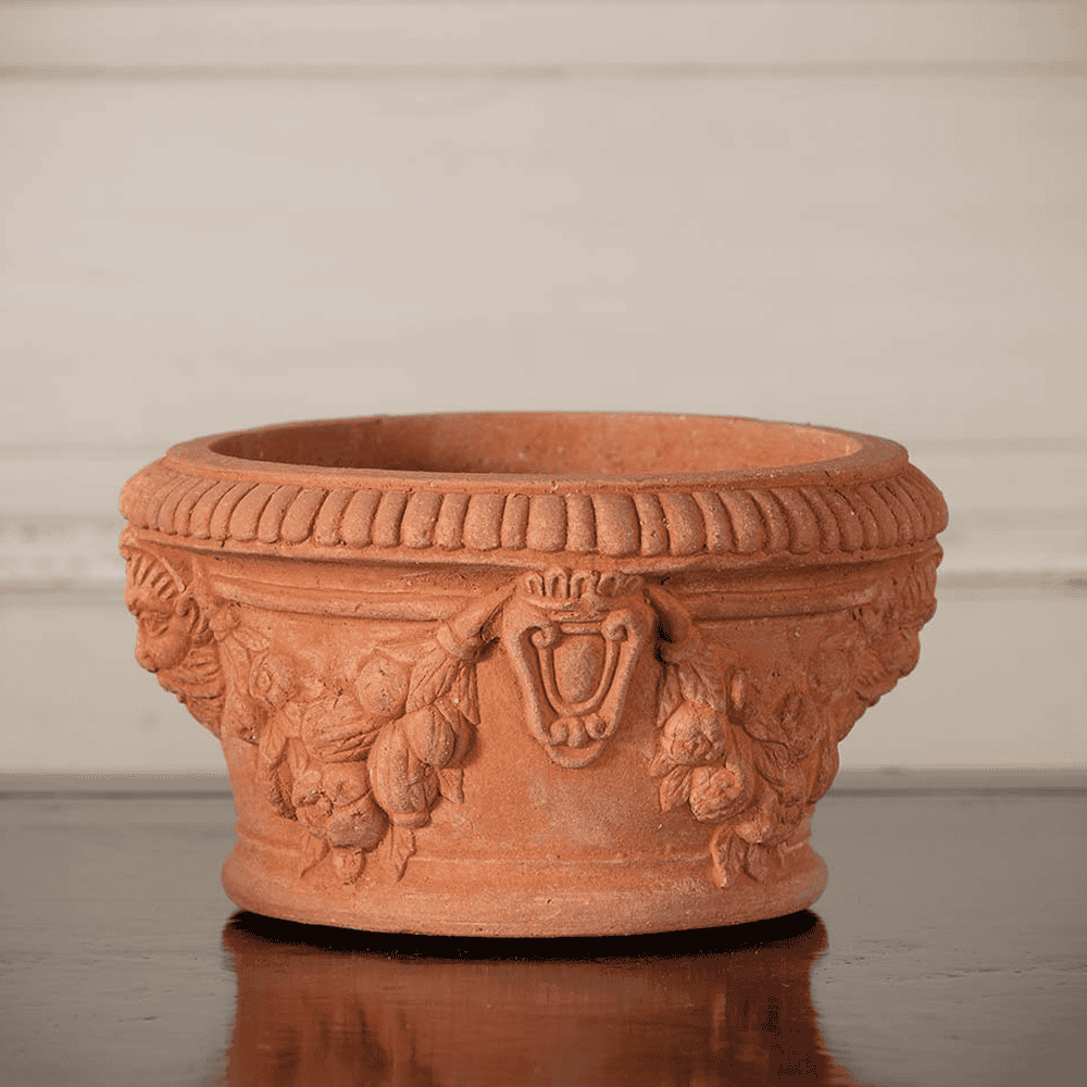 Italian Terracotta Ornamental Bulb Pot