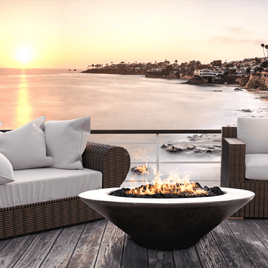 Embarcadero 60 Outdoor Concrete Fire Bowl