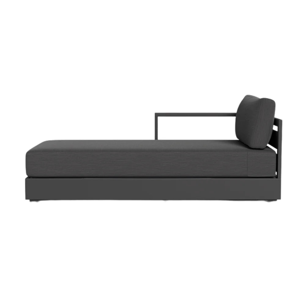Hayman Aluminum Outdoor Chaise Left Sectional