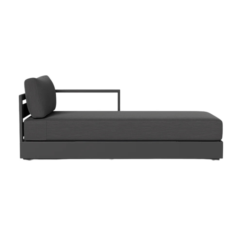 Hayman Aluminum Outdoor Chaise Right Sectional