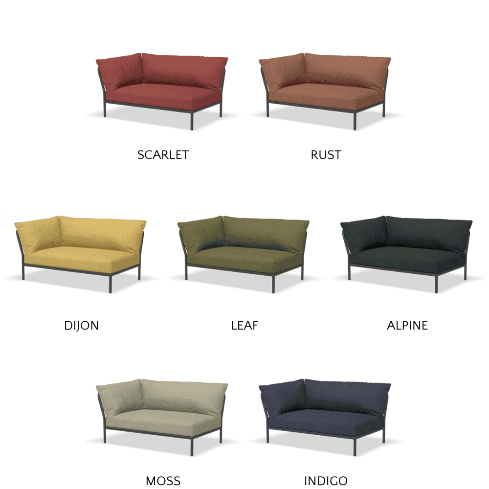 LEVEL Outdoor Lounge Sofa, Left Corner