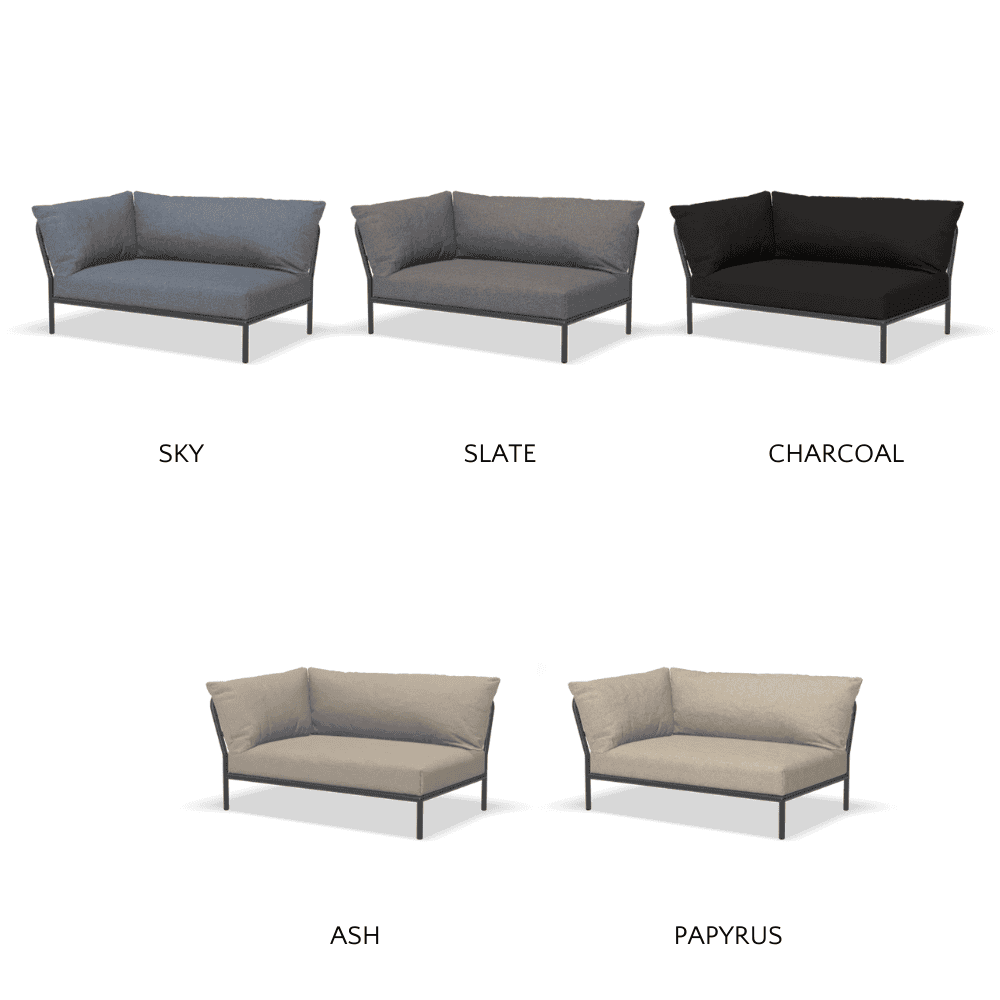 LEVEL Outdoor Lounge Sofa, Left Corner