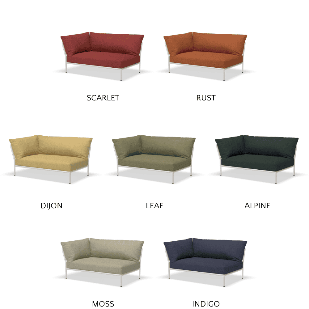 LEVEL Outdoor Lounge Sofa, Left Corner