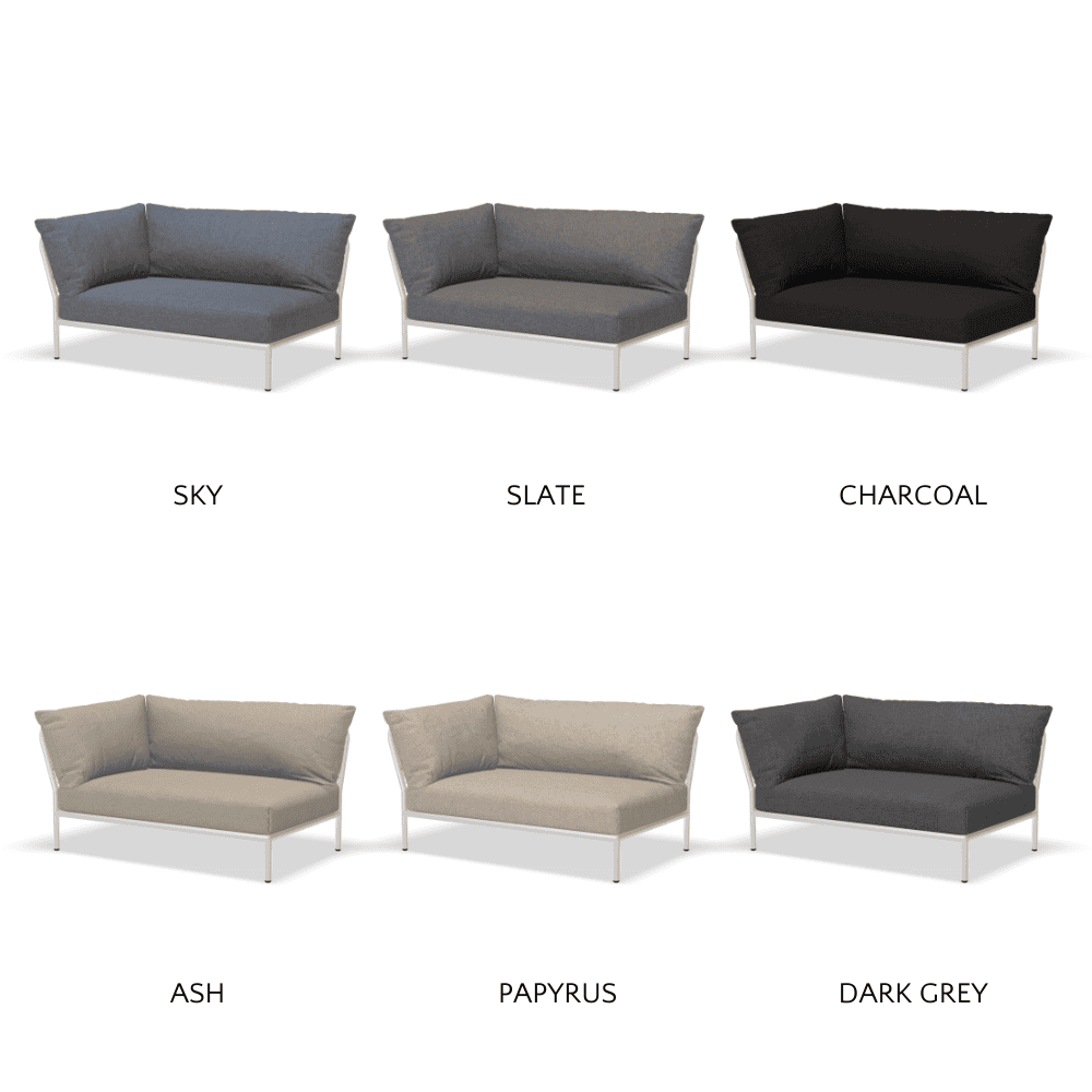 LEVEL Outdoor Lounge Sofa, Left Corner