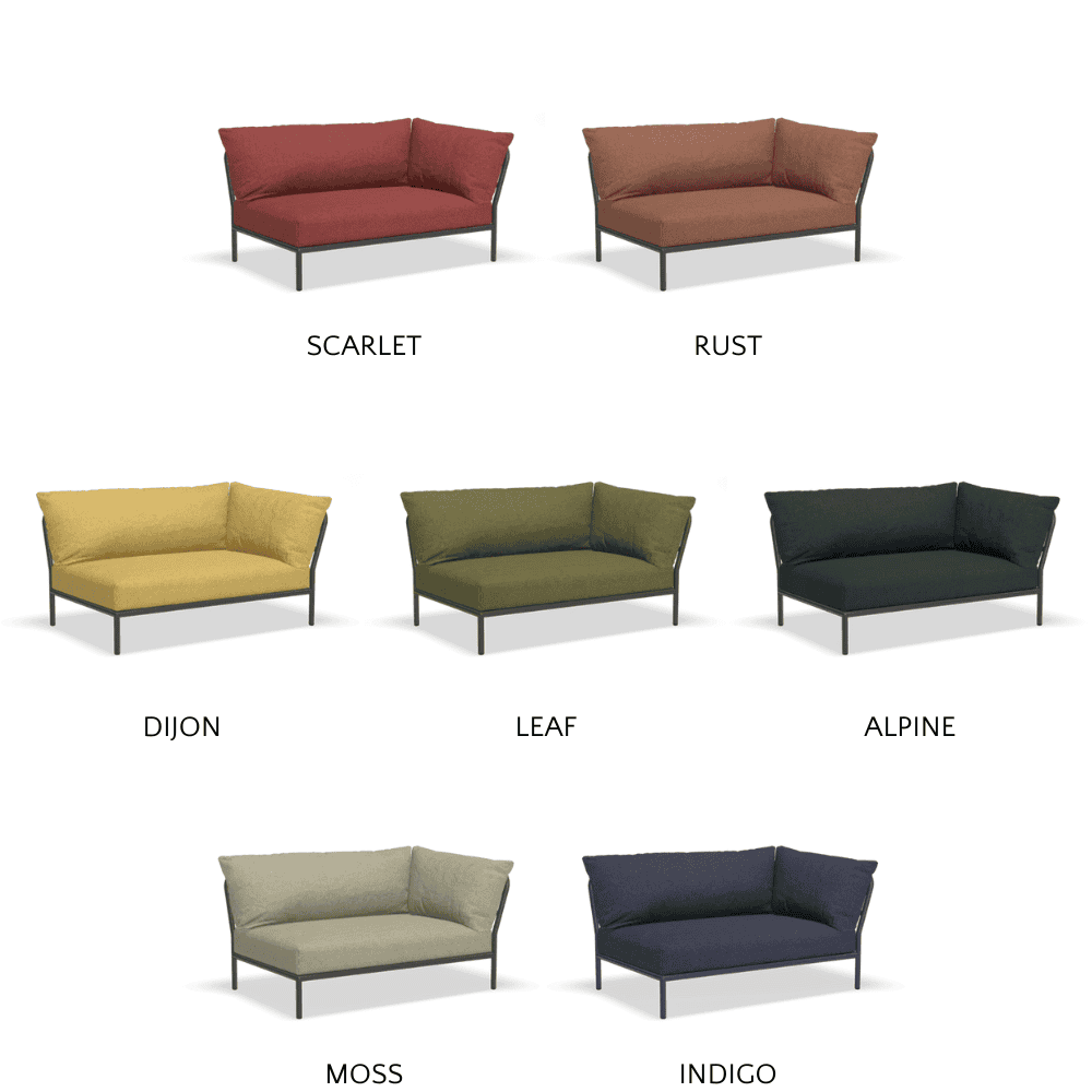 LEVEL Outdoor Lounge Sofa, Right Corner