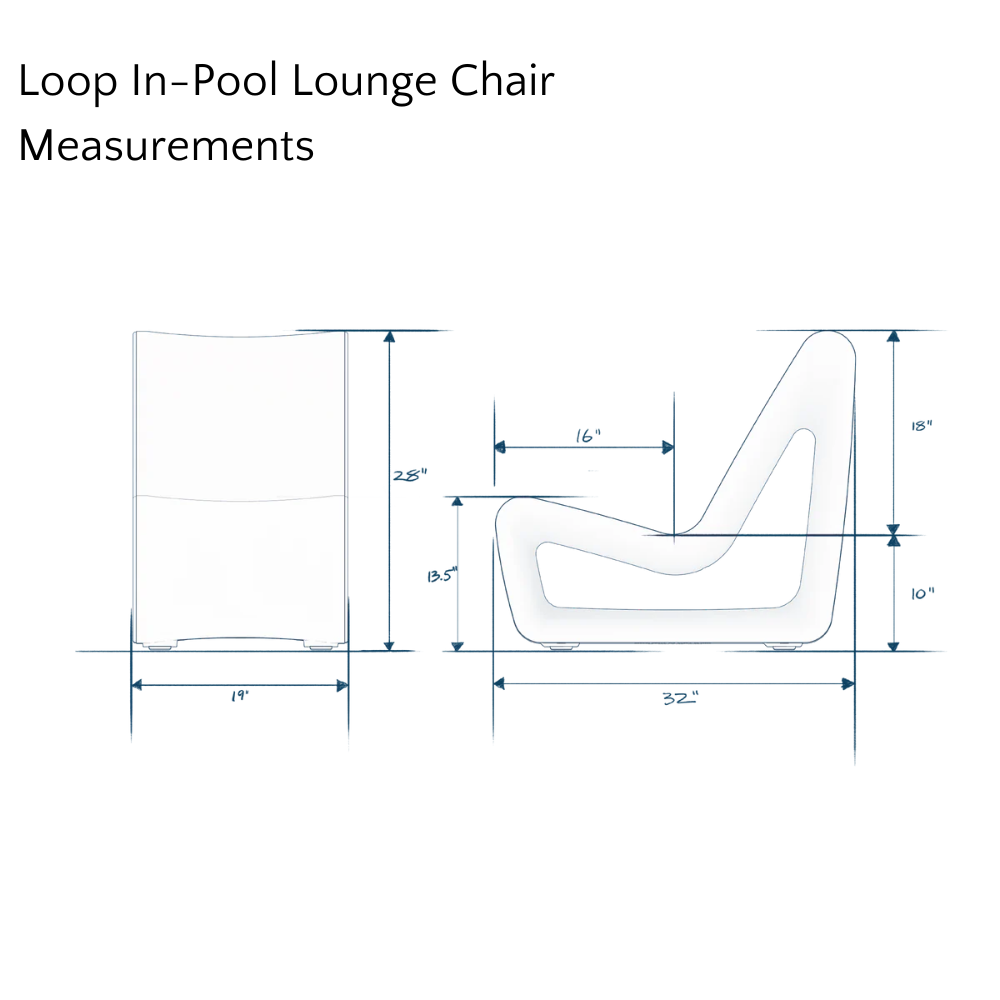 Loop In-Pool Lounge Chair