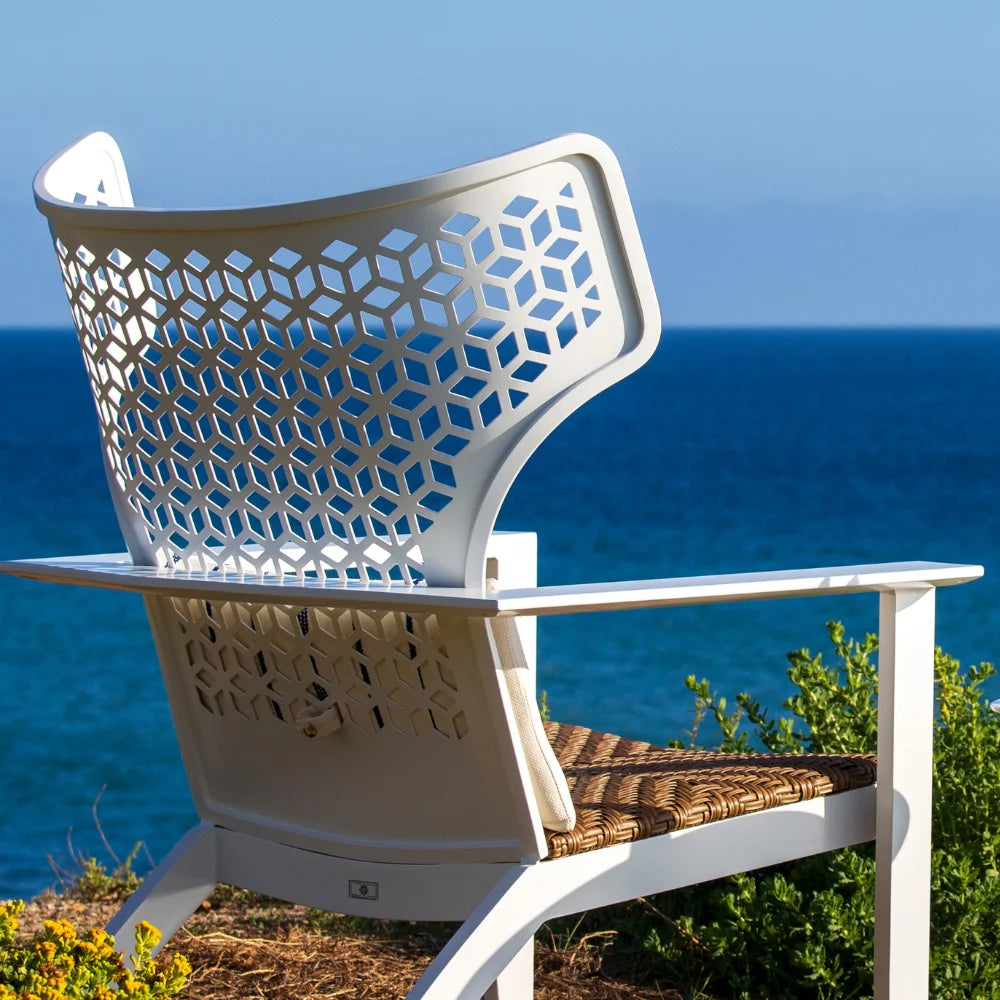 Milano Aluminum Outdoor Lounge Chair