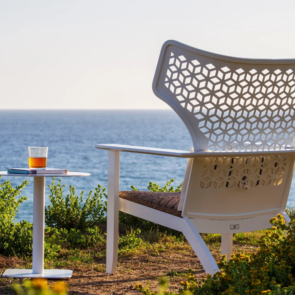 Milano Aluminum Outdoor Lounge Chair