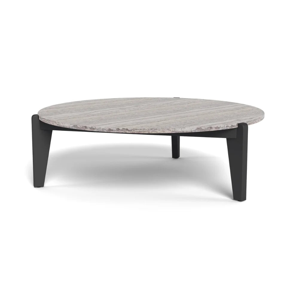 MLB Aluminum Outdoor Round Coffee Table