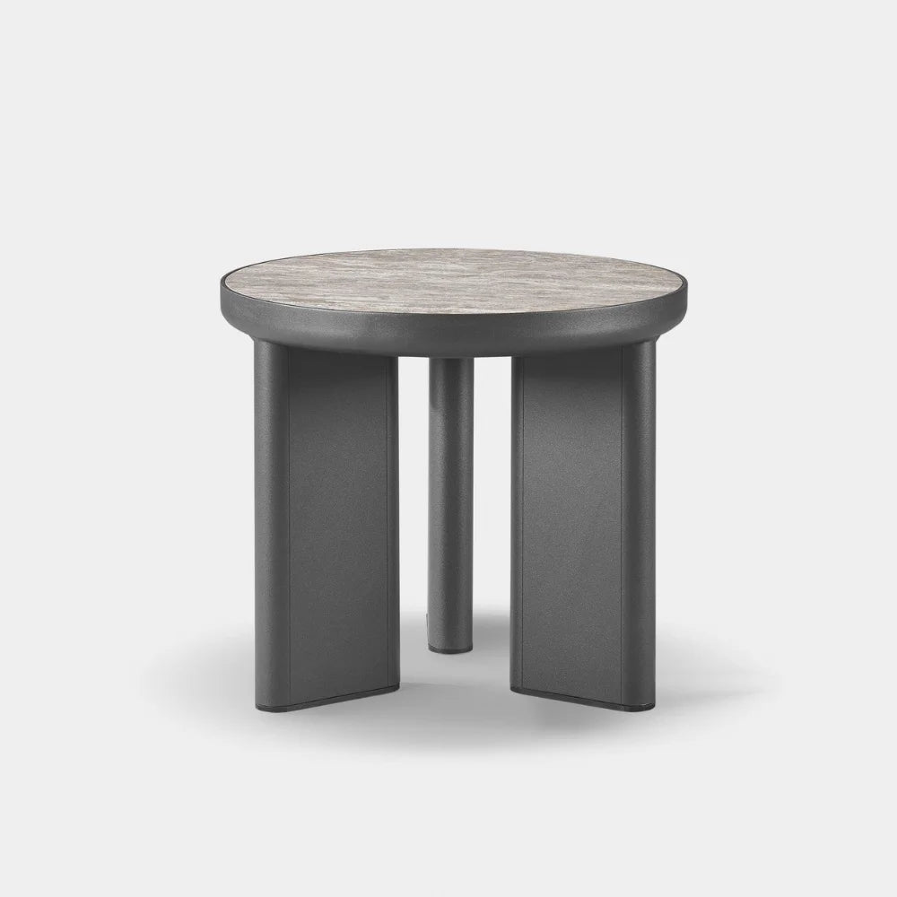 Moab Outdoor Round Side Table