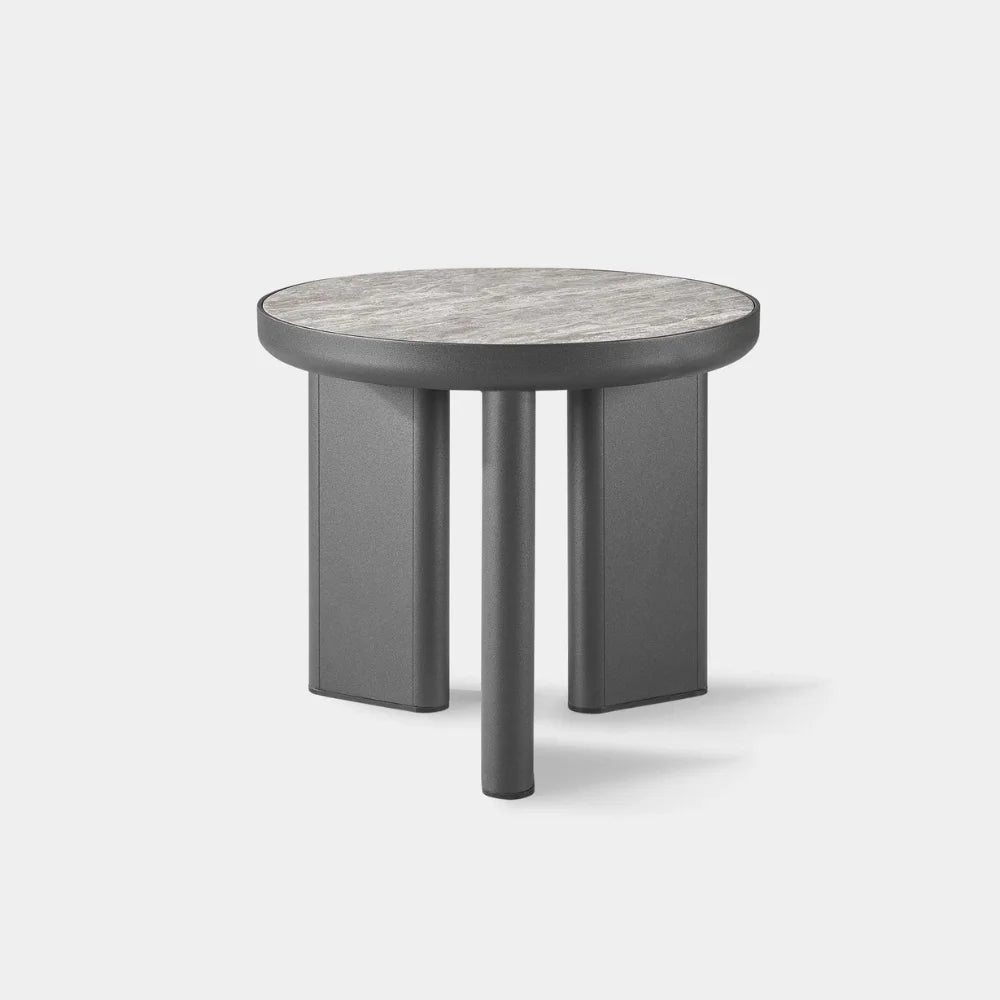 Moab Outdoor Round Side Table