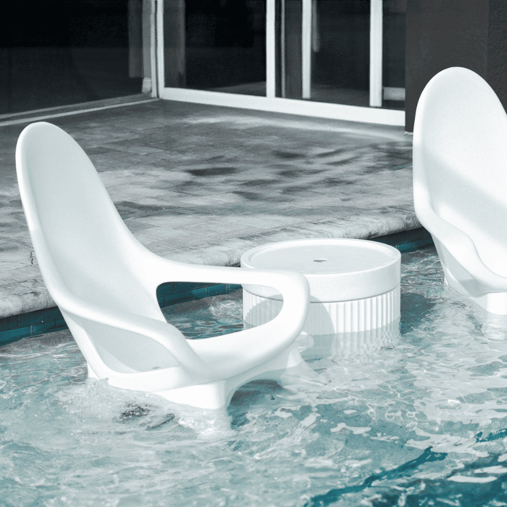 Ripple In-pool wide side table