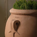 Italian Terracotta Naturale Olive Urn with Handles