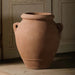 Italian Terracotta Naturale Olive Urn with Handles