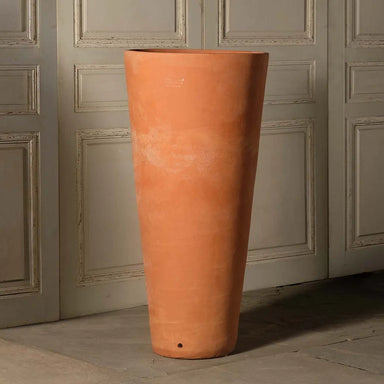 Italian Terracotta Cone Vase unplanted