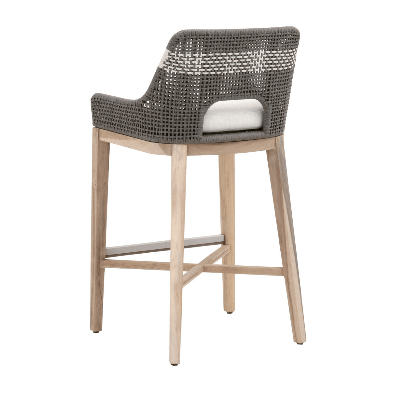 Woven Tapestry Outdoor Bar Stools