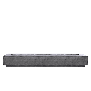 Tavola 110 Outdoor Concrete Rectangle Fire Table