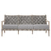 Woven Costa Outdoor 77" 3-Seater Sofa Front