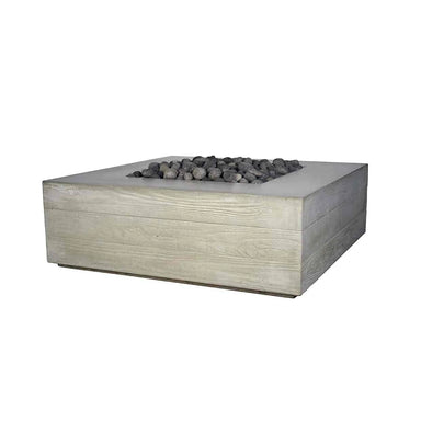 Aspen Square Outdoor Fire Table | Concrete | Gas & Propane | Made in the USA