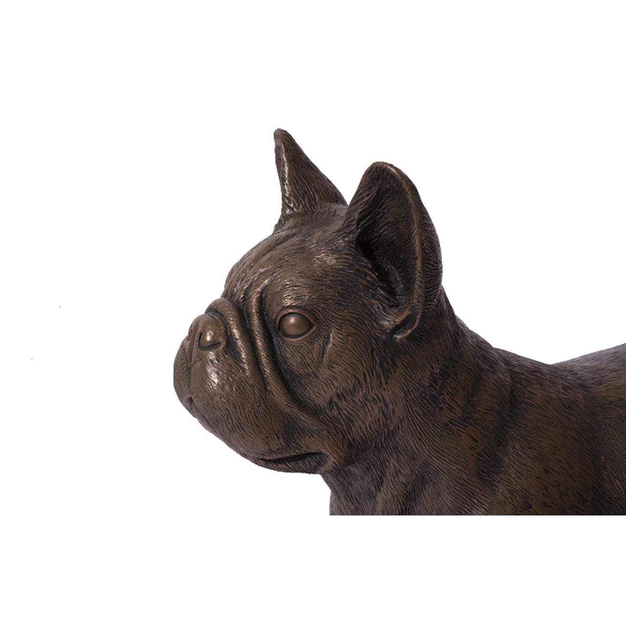 French Bulldog Bronze Sculpture