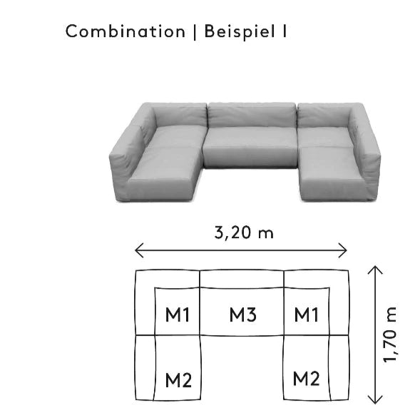 GROW Sectional Patio Sofa Combination I