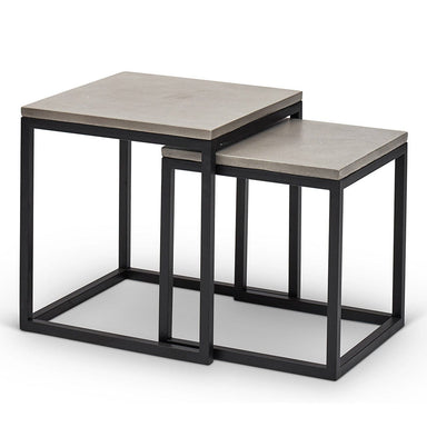 Stacking Nesting End Table (Set of 2)